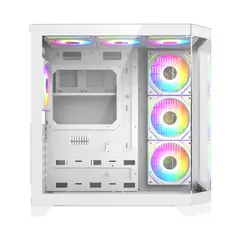 4 - Компьютерный корпус Gamemax HYPE-A, Midi-Tower, Без блока питания, Белый