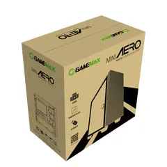 5 - Компьютерный корпус Gamemax Aero, Midi-Tower, Без блока питания, Чёрный