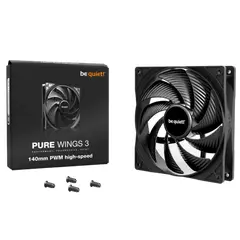 2 - Вентилятор для ПК be quiet! Pure Wings 3 PWM High-speed, 140 мм