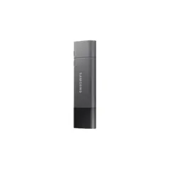 6 - USB Flash накопитель Samsung DUO Plus, 32Гб, Чёрный/Серый