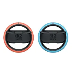 4 - Игровой руль Nintendo Switch 2 Joy-Con 2 Wheel, Синий | Красный