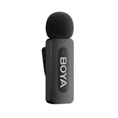 3 - Портативный записывающий микрофон Boya BY-V3 Combo, Беспроводной, Черный