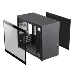 4 - Компьютерный корпус Gamemax SPARK, Mini-Tower, Без блока питания, Чёрный