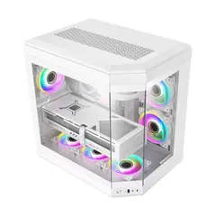 3 - Компьютерный корпус Gamemax HYPE, Midi-Tower, Без блока питания, Белый