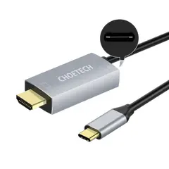 6 - Адаптер USB Choetech XCH-M180, USB Type-C (F) - HDMI (F), 1,8м,...