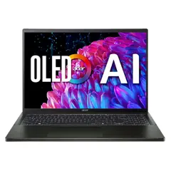2 - Ноутбук 16" Acer Swift Edge 16 OLED SFE16-44, Olivine Black, AMD...