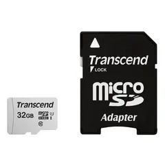 2 - Карта памяти Transcend microSDHC Class 10, 32Гб (TS32GUSD300S-A)