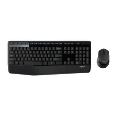 3 - Клавиатура и мышь Logitech MK345, Беспроводное, Чёрный