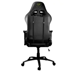 2 - Игровое кресло Cougar Armor One, ПВХ Кожа, Чёрный/Зеленый