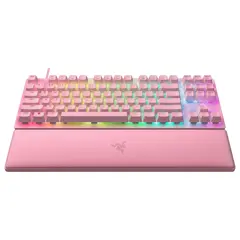 3 - Клавиатура Razer Huntsman V2 TKL, Проводное, Розовый