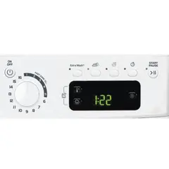 3 - Стирально-сушильная машина Indesit EWDE 751451 W EU, 7кг, Белый