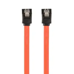 4 - Кабель SATA Cablexpert CC-SATAM-DATA-0.1M, Красный
