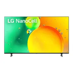 2 - 65" LED SMART Телевизор LG 65NANO756QA, 3840x2160 4K UHD, webOS, Чёрный