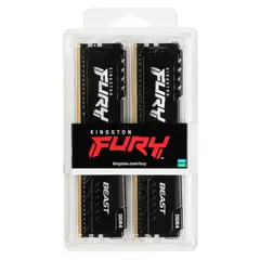 5 - Оперативная память Kingston FURY Beast, DDR4 SDRAM, 3733 МГц, 16Гб,...