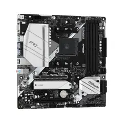 3 - Материнская плата ASRock B550M Pro4, AM4, AMD B550, Micro-ATX