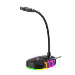 2 - Игровой Микрофон Havit GK58B, USB, Чёрный