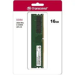 2 - Оперативная память Transcend JM2666HLE-16G, DDR4 SDRAM, 2666 МГц, 16Гб