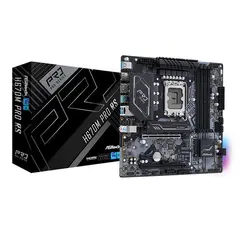 6 - Материнская плата ASRock H670M PRO RS, LGA1700, Intel H670, Micro-ATX