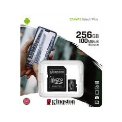 4 - Карта памяти Kingston Canvas Select+, 256Гб (SDCS2/256GB)