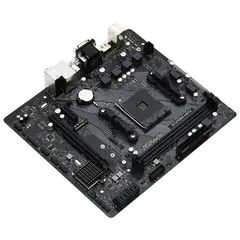 2 - Материнская плата ASRock A520M-HDV, AM4, AMD A520, Micro-ATX