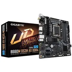 2 - Материнская плата Gigabyte B660M DS3H AX DDR4, LGA1700, Intel B660,...