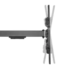 4 - Наклонно-поворотное настенное крепление Reflecta Plexo XL 80-8040T,...