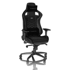 6 - Игровое кресло Noblechairs Epic, Искусственная кожа, Черный/Золотой