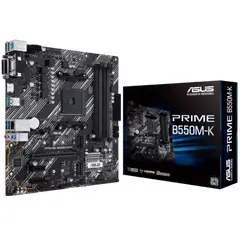 4 - Материнская плата ASUS PRIME B550M-K, AM4, AMD B550, Micro-ATX