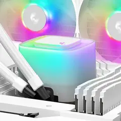 4 - Кулер для процессора Deepcool LE240 WH V2