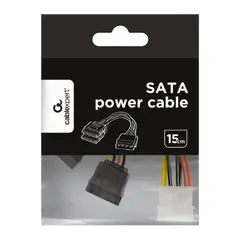 4 - Кабель SATA Cablexpert CC-SATA-PSY-0.3M, Разноцветный