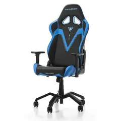 2 - Игровое кресло DXRacer Valkyrie, Искусственная кожа, Черный/Синий