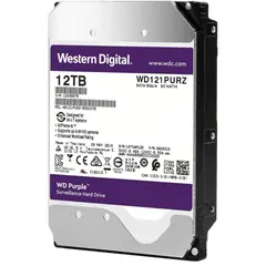6 - Жесткий диск Western Digital WD Purple, 3.5", 12 ТБ
