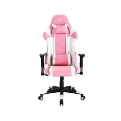 2 - Игровое кресло Havit GC932, ПВХ Кожа, Розовый