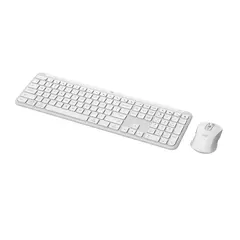 2 - Клавиатура и мышь Logitech MK950, Беспроводное, Белый