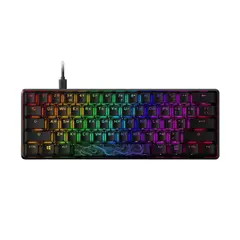 4 - Клавиатура HyperX Alloy Origins 60, Проводное, Чёрный