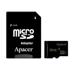 2 - Карта памяти Apacer AP32GMCSH10U1-R, 32Гб (AP32GMCSH10U1-R)