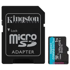 2 - Карта памяти Kingston Canvas Go! Plus, 1024Гб (SDCG3/1TB)