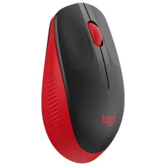 2 - Беcпроводная мышь Logitech M190, Красный