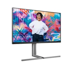 6 - 32" Профессиональный монитор AOC U32U3CV, IPS 3840x2160 4K UHD, Чёрный