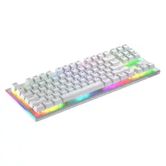 6 - Клавиатура HATOR Gravity X TKL, Проводное, Белый