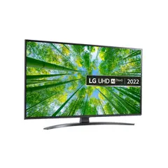 2 - 43" LED SMART Телевизор LG 43UQ81006LB, 3840x2160 4K UHD, webOS, Чёрный