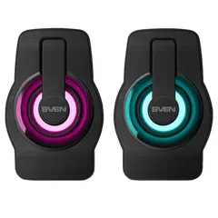 3 - Компьютерные колонки 2.0 SVEN "255", Чёрный