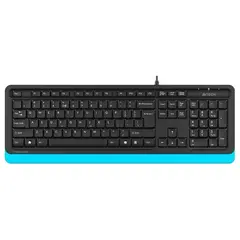 3 - Клавиатура A4Tech FK10, Проводное, Черный/Синий
