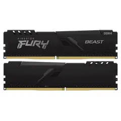 4 - Оперативная память Kingston FURY Beast, DDR4 SDRAM, 3733 МГц, 32Гб,...