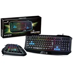 4 - Клавиатура Genius SCORPION K215, Проводное, Чёрный