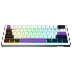 6 - Клавиатура HATOR Hellyberry HK60, Проводное, Белый