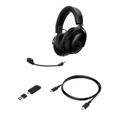 5 - Игровая Гарнитура HyperX Cloud III S, Беспроводной, Чёрный