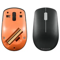 2 - Беcпроводная мышь Lenovo Lenovo 400, Чёрный