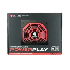 4 - Блок питания для компьютеров Chieftec GPU-1200FC, 1200Вт, ATX,...