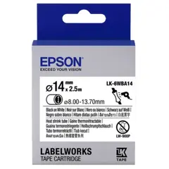 2 - Картридж с лентой Epson LK-6WBA14, 24 мм x 2,5 м
